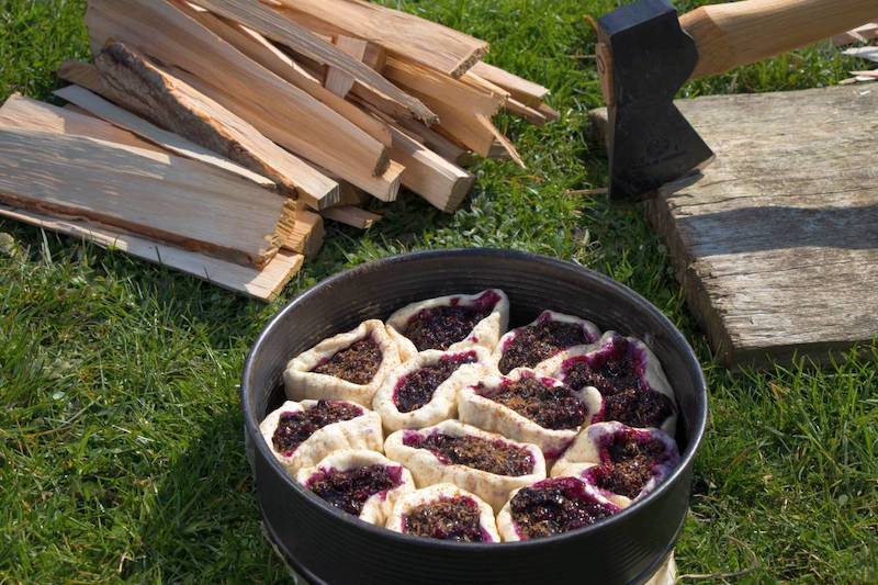 Blaubeer Nachtisch Zutaten