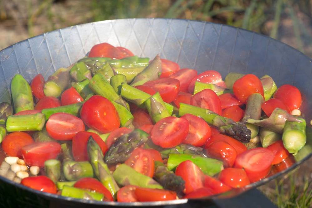 Spargel-und-Tomaten-Pasta